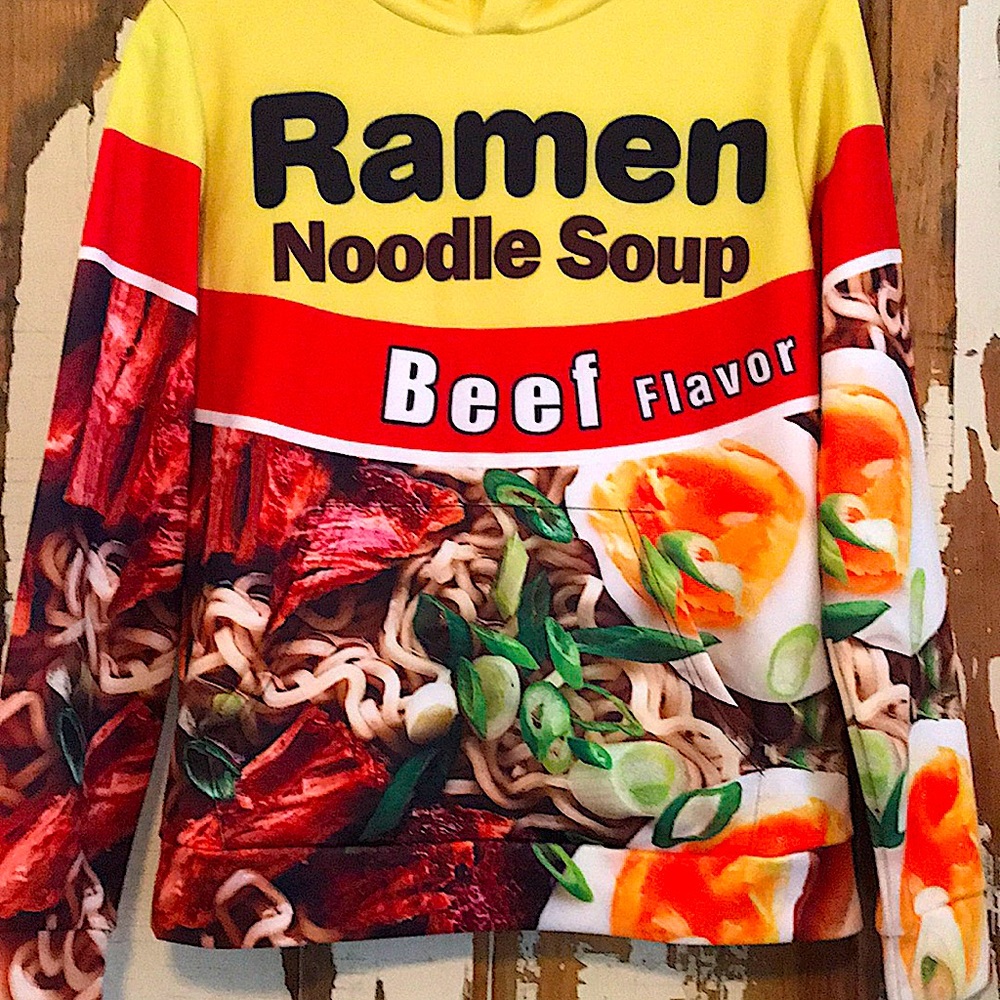 Kids hooded sweatshirt.